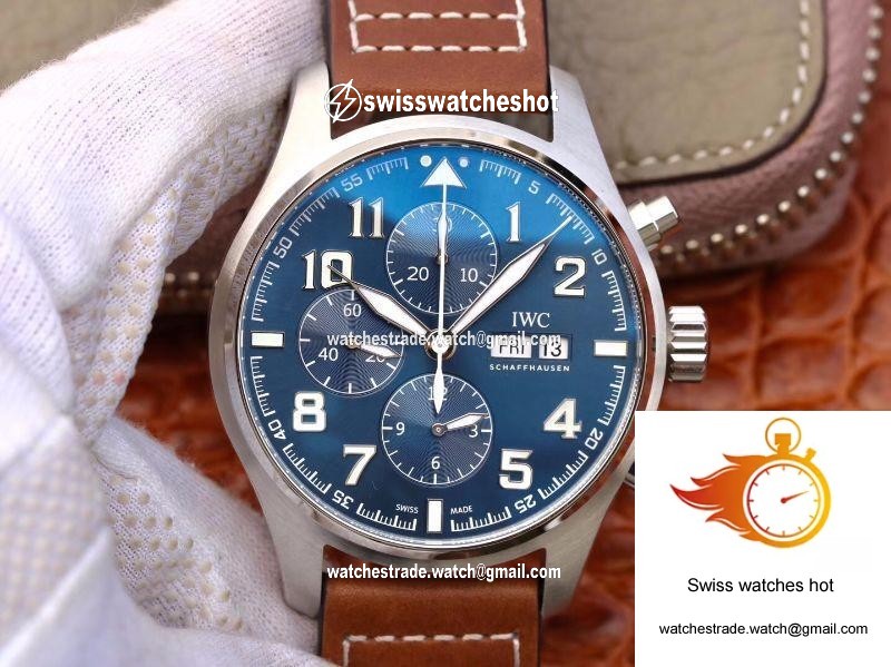 IWC Pilot Chronograph Edition Le Petit Prince IW377714 ZF Factory Blue Dial 1