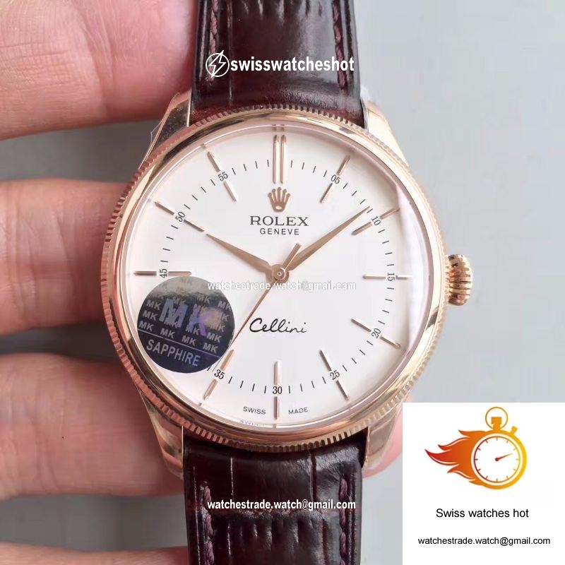 Rolex Cellini 50505 MKS Factory V4 White Dial 1