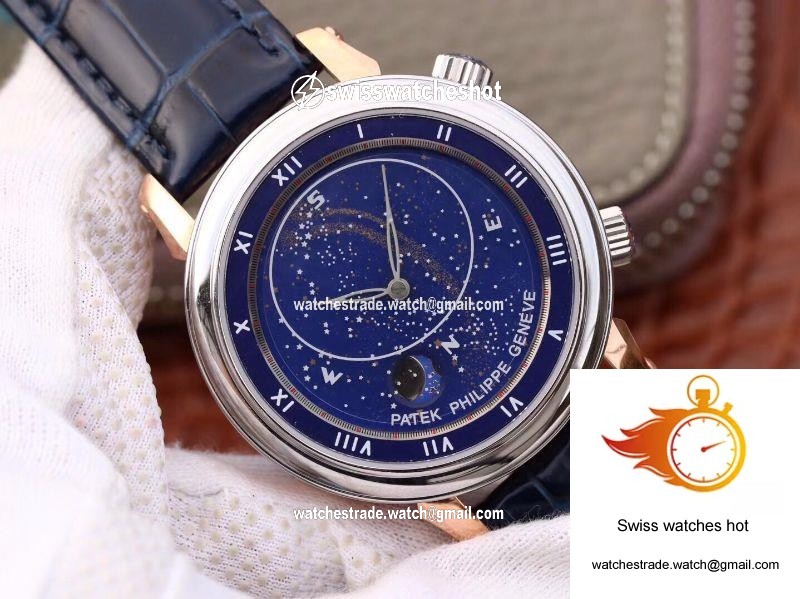 Patek Philippe Grand Complications Sky Moon Celestial Rose Gold 5102PR-001 TW Factory Blue Dial 1