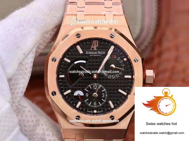Audemars Piguet Royal Oak GMT 41MM 26120 TWA Factory Black Dial 1