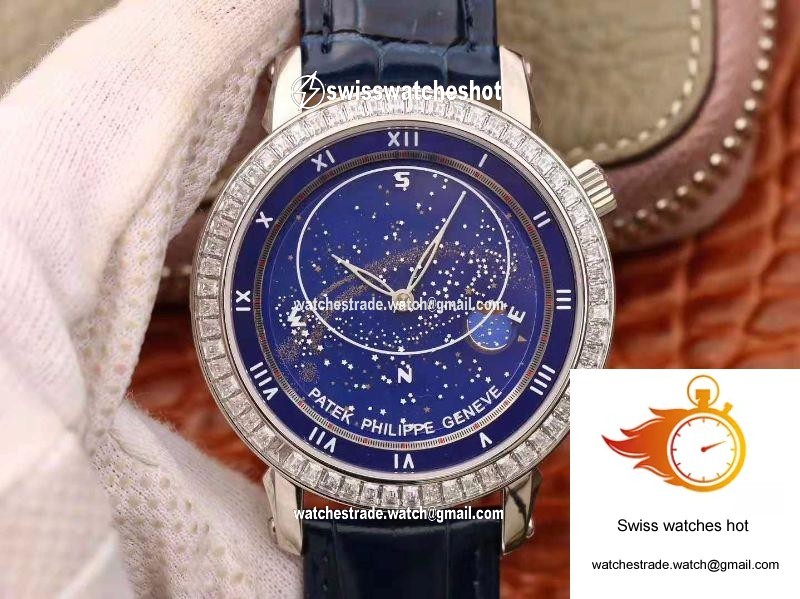 Patek Philippe Grand Complications Sky Moon Celestial 5102G TW Factory Blue Dial 1