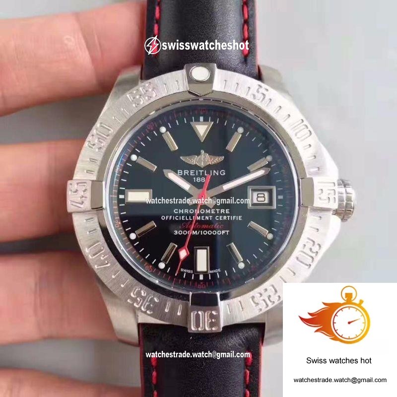 Breitling Avenger II Seawolf A1733110/BC30/435X/A20BASA.1 GF Factory Black Dial 1