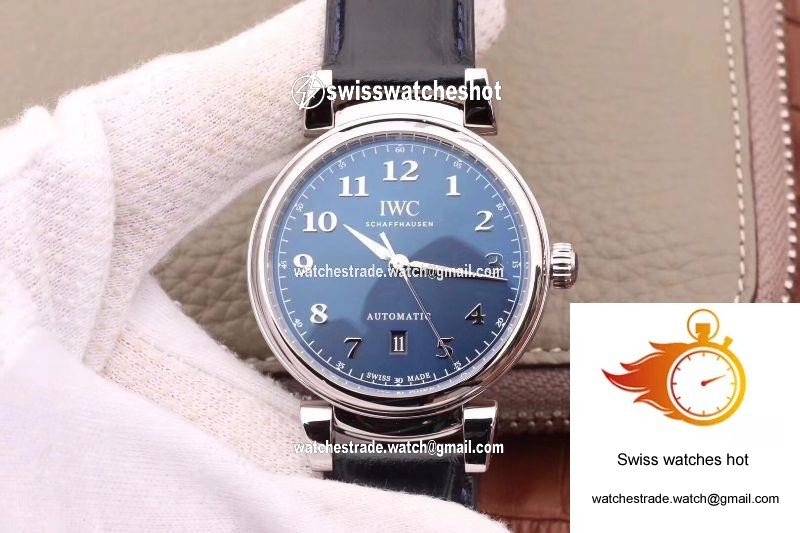 IWC Da Vinci Automatic IW356601 MKS Factory Blue Dial 1