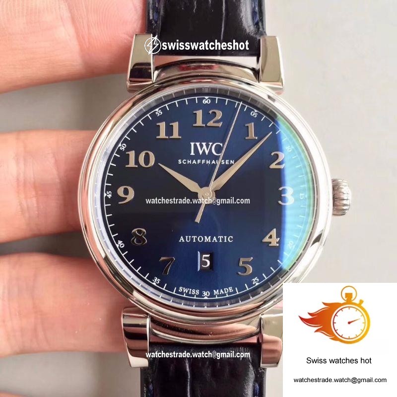 IWC Da Vinci Automatic IW356605 MKS Factory Blue Dial 1