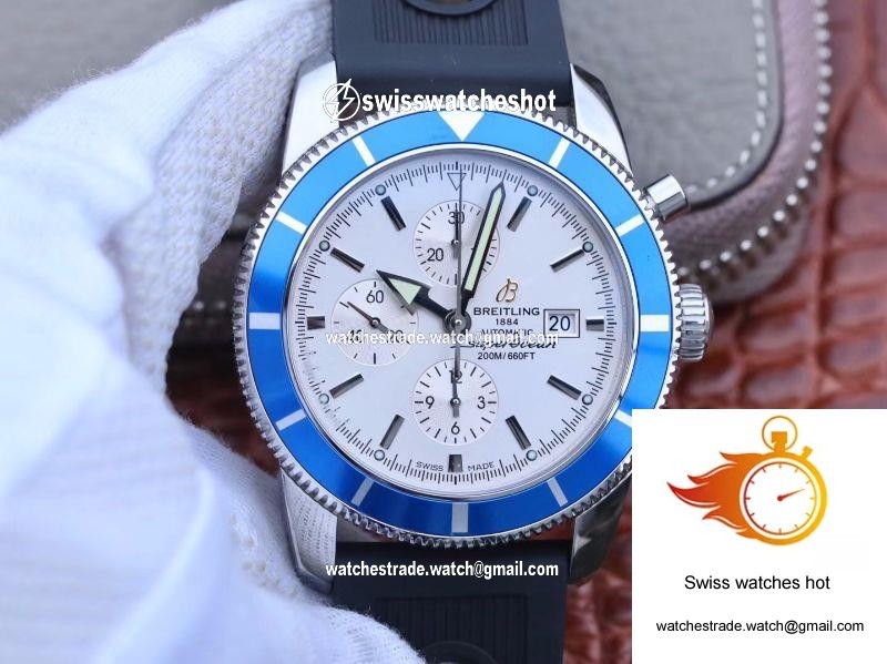 Breitling Superocean Heritage II 46MM A1331217 OM Factory White Dial 1