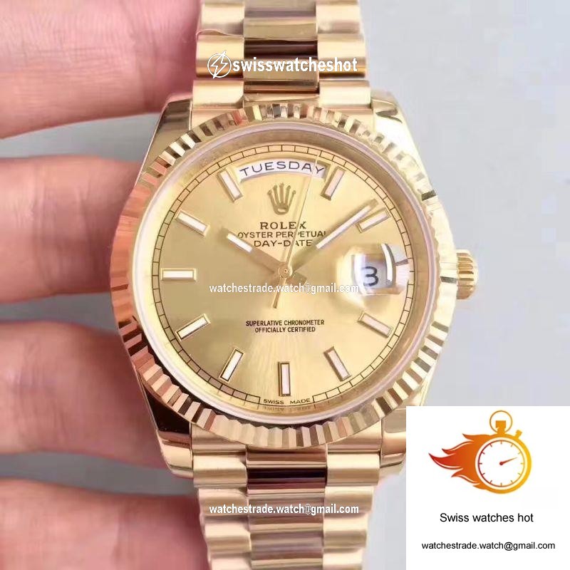 Rolex Day Date M228238-0003 40MM EW Factory Gold Dial 1