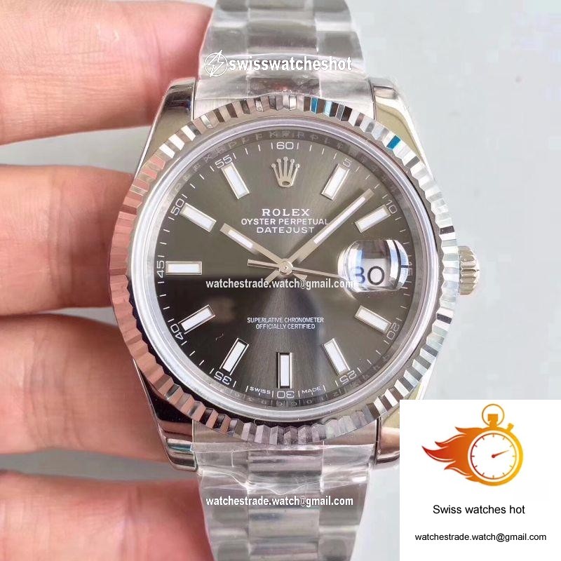 Rolex Datejust II M126334-0014 EW Factory Grey Dial 1