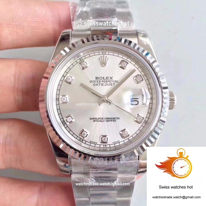 Rolex Datejust II 116334-0009 41MM EW Factory Silver Dial 1