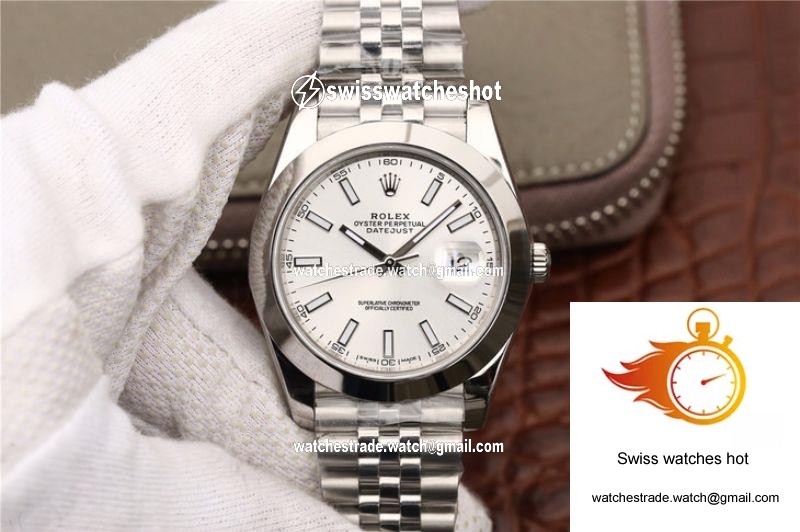 Rolex Datejust 116200 41mm EW Factory White Dial 1