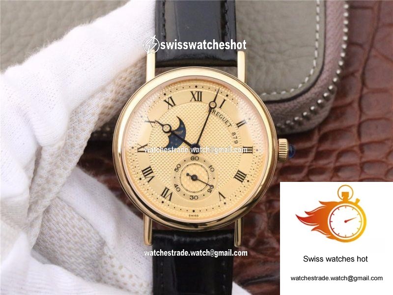 Breguet Classique Moonphase 4396 Yellow Gold Dial 1