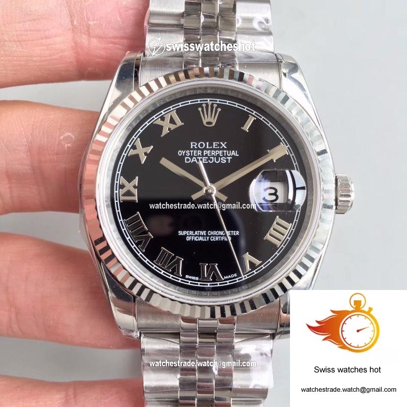 Rolex Datejust 116334 41MM EW Factory Black Dial 1