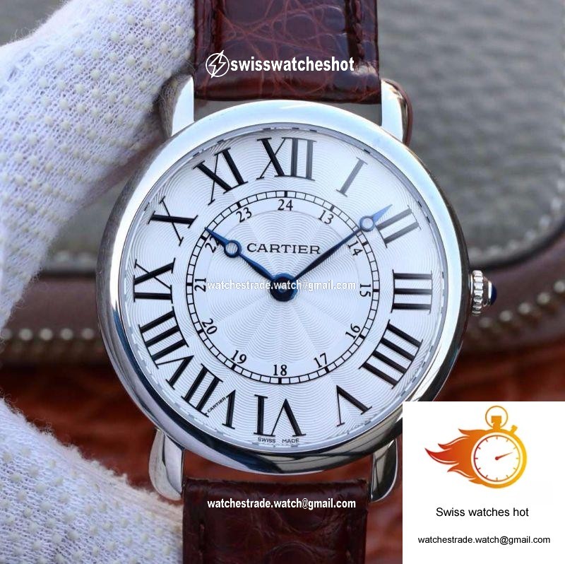 Cartier Ronde Louis 40MM TW Factory White Dial 1