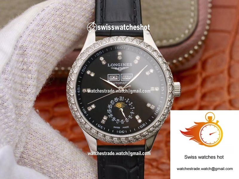 Longines Master Collection L2.503.0.83.3 TW Factory Black Dial 1
