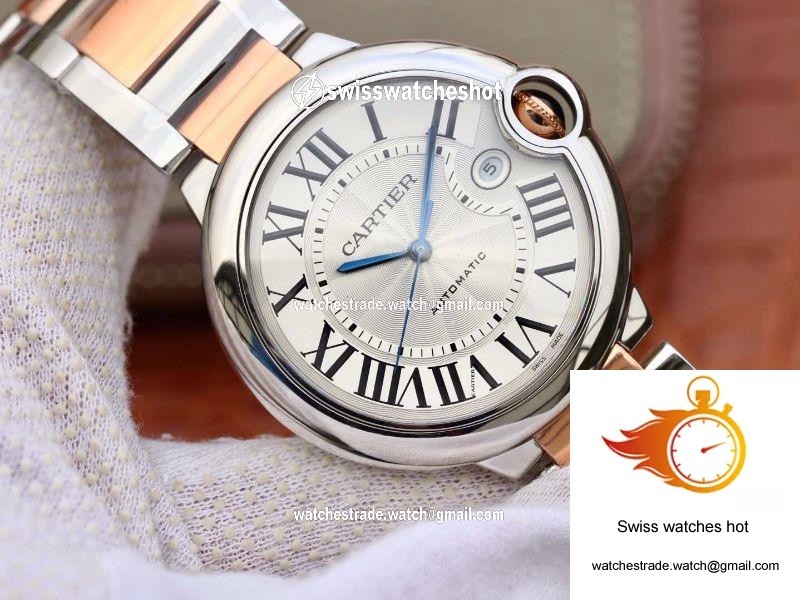 Ballon Bleu De Cartier 42mm W69009Z3 V6 Factory White Dial 1