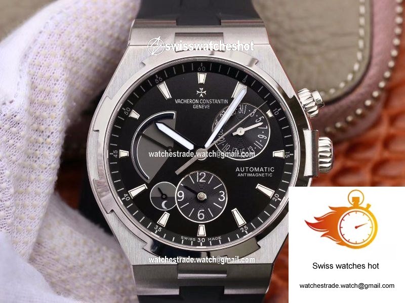Vacheron Constantin Overseas Dual Time 47450/000W-9511 TWA Factory Black Dial 1