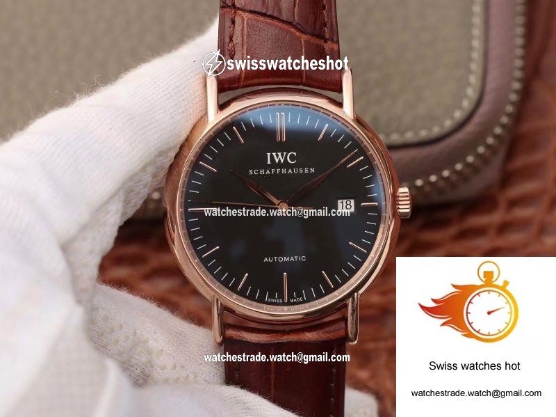 IWC Portofino IW356504 TW Factory Black Dial 1