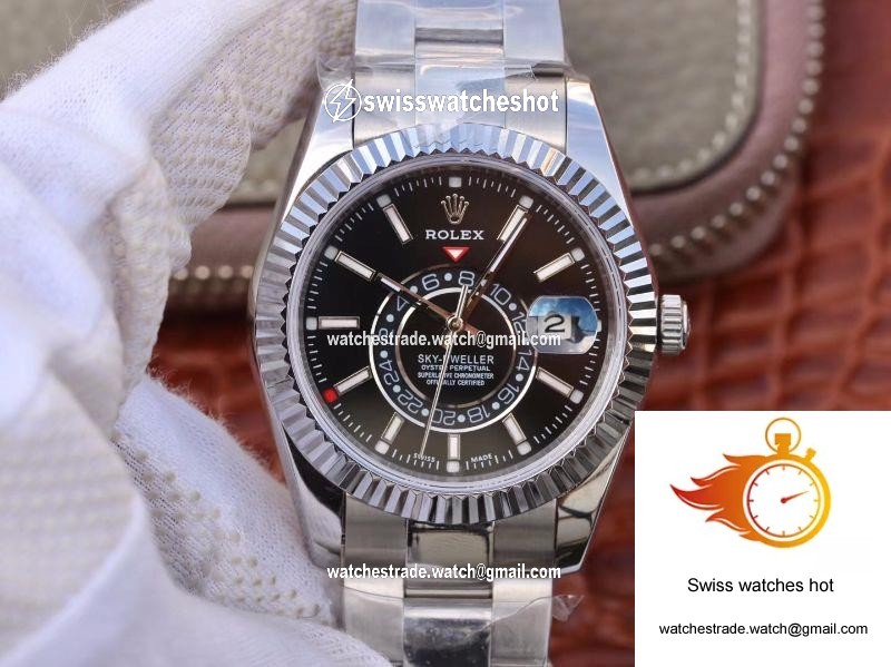 Rolex SKY DWELLER 326139 Black Dial 1