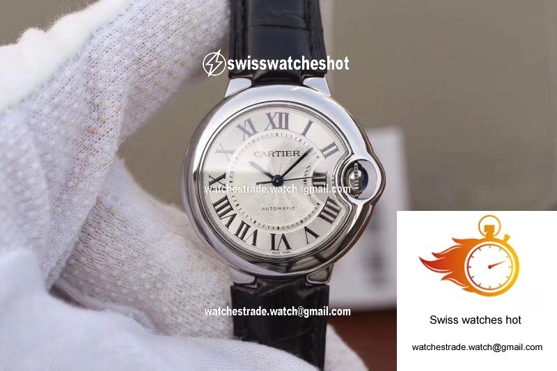 Ballon Bleu De Cartier 33mm W6920086 V6 Factory White Dial 1