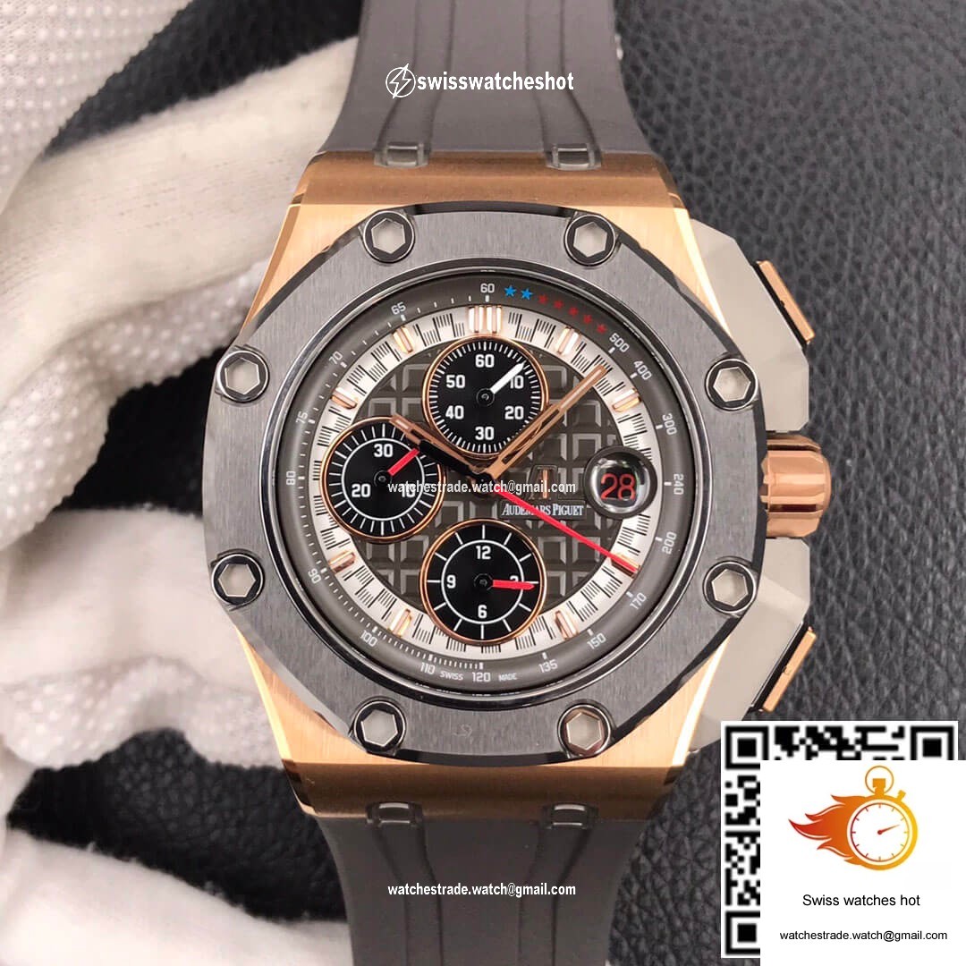 Audemars Piguet Royal Oak Offshore 26568OM.OO.A004CA.01 JF Factory Dark Grey Dial 1