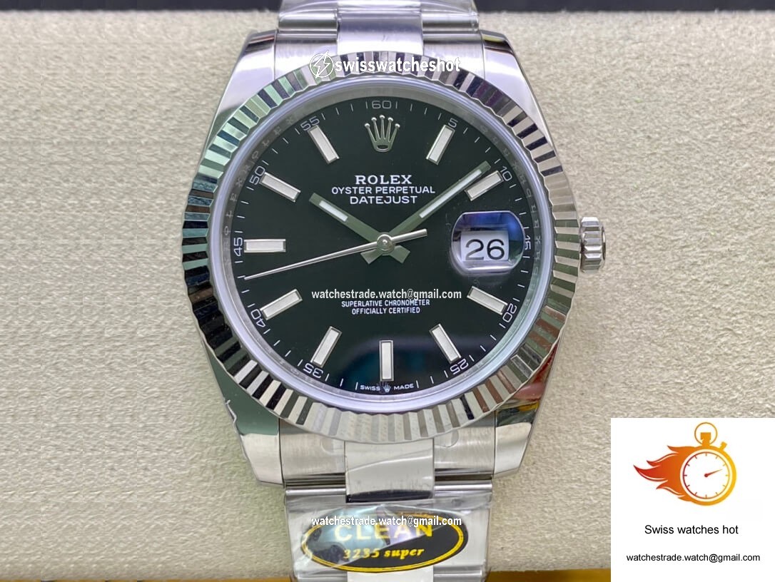 Rolex Datejust M126334-0017 Clean Factory Black Dial 1