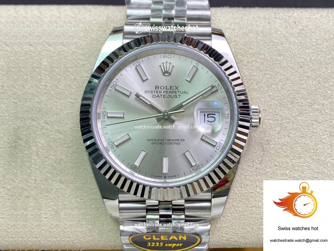Rolex Datejust M126334-0004 Clean Factory Silver Dial 1