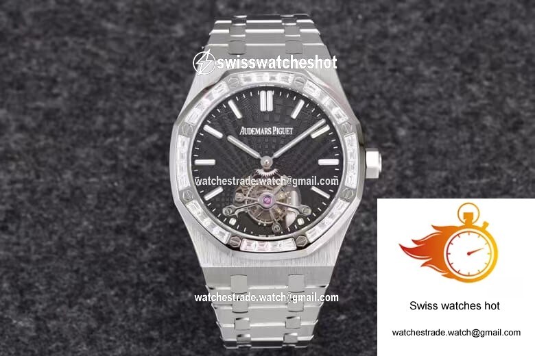 Audemars Piguet Royal Oak Tourbillon 26521BC.ZZ.1220BC.01 R8 Factory Diamond-set Bezel 1
