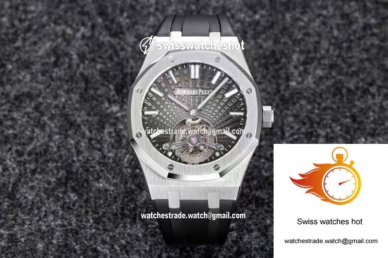 Audemars Piguet Royal Oak Tourbillon R8 Factory V3 Black Strap 1
