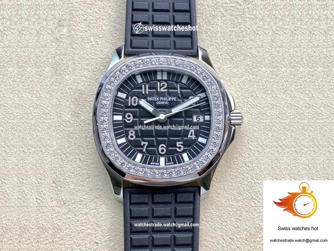 Patek Philippe Aquanaut Quartz Ladies 5067A-001 PPF Factory Diamond-set Bezel 1