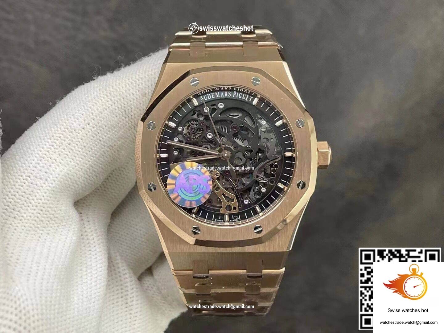Audemars Piguet Royal Oak 15407OR.OO.1220OR.01 APS Factory Rose Gold 1