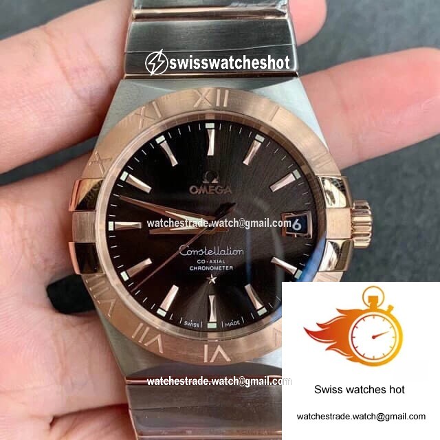 Omega Constellation 123.20.31.20.13.001 VS Factory Rose Gold 1
