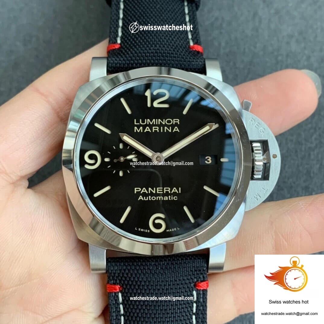 Panerai Luminor Marina PAM01025 VS Factory Black Dial 1