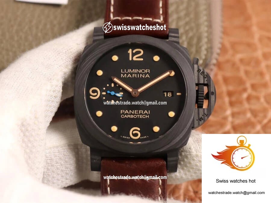 Panerai Luminor 1950 PAM00661 VS Factory Carbon Fiber Case 1