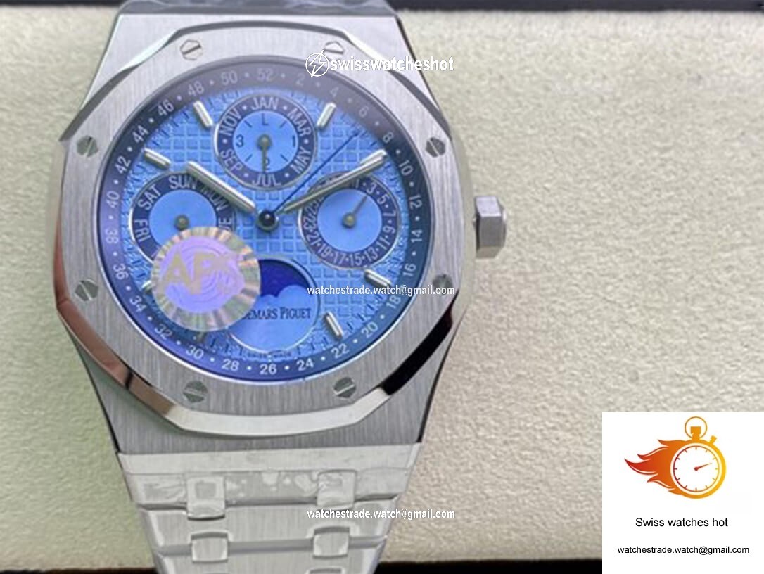Audemars Piguet Royal Oak 26574PT.OO.1220PT.01 APS Factory Blue Dial 1
