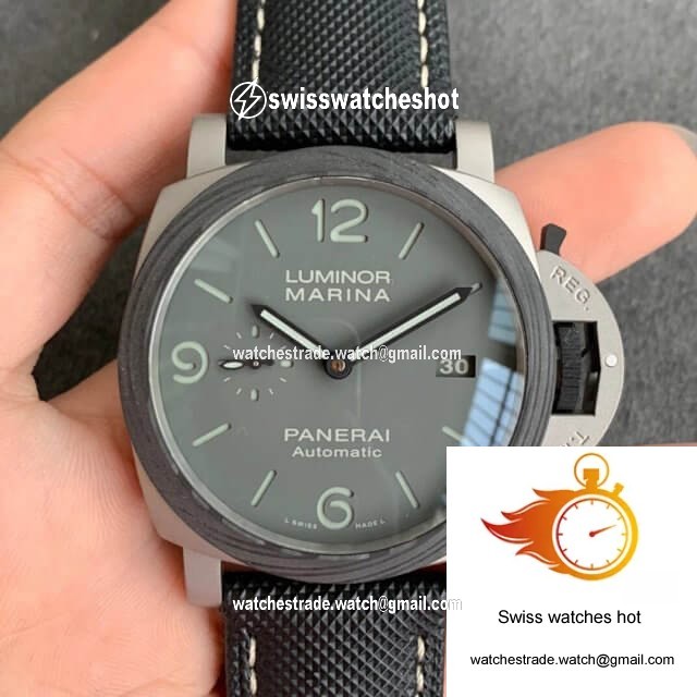 Panerai Luminor PAM1662 VS Factory Carbon Fiber Anthracite Dial 1