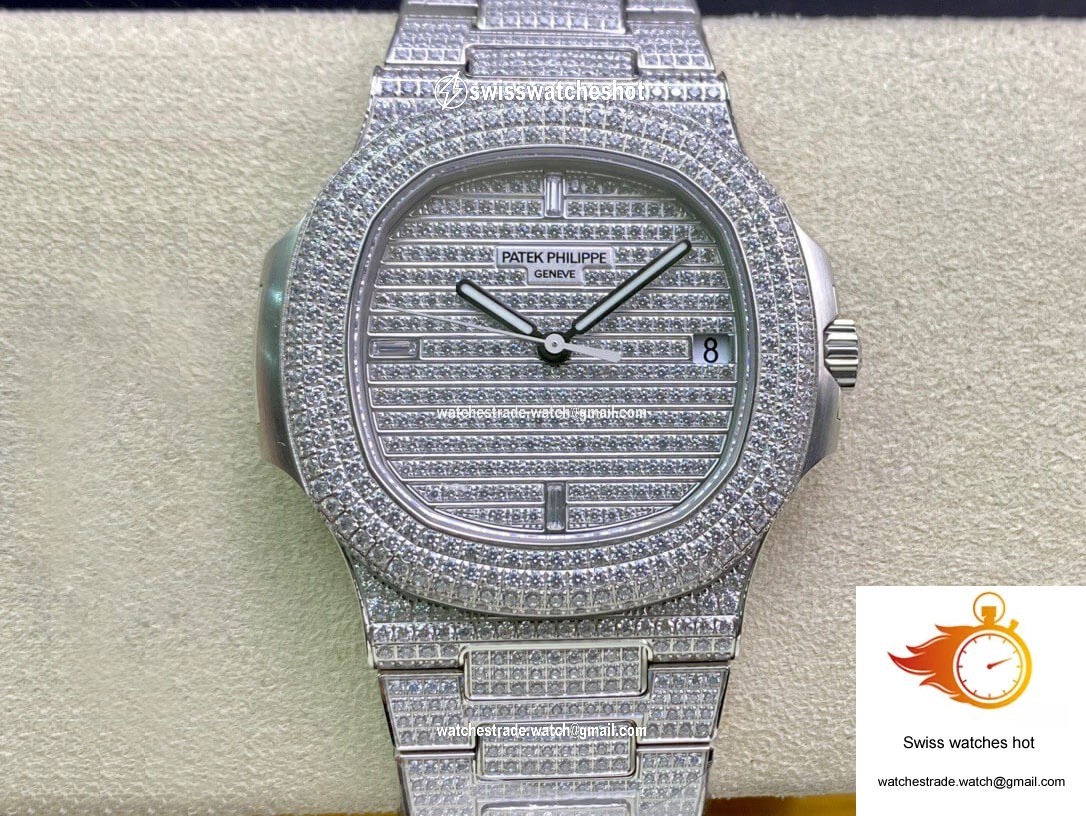 Patek Philippe Nautilus 5719/1G-001 PPF Factory Diamond Dial 1