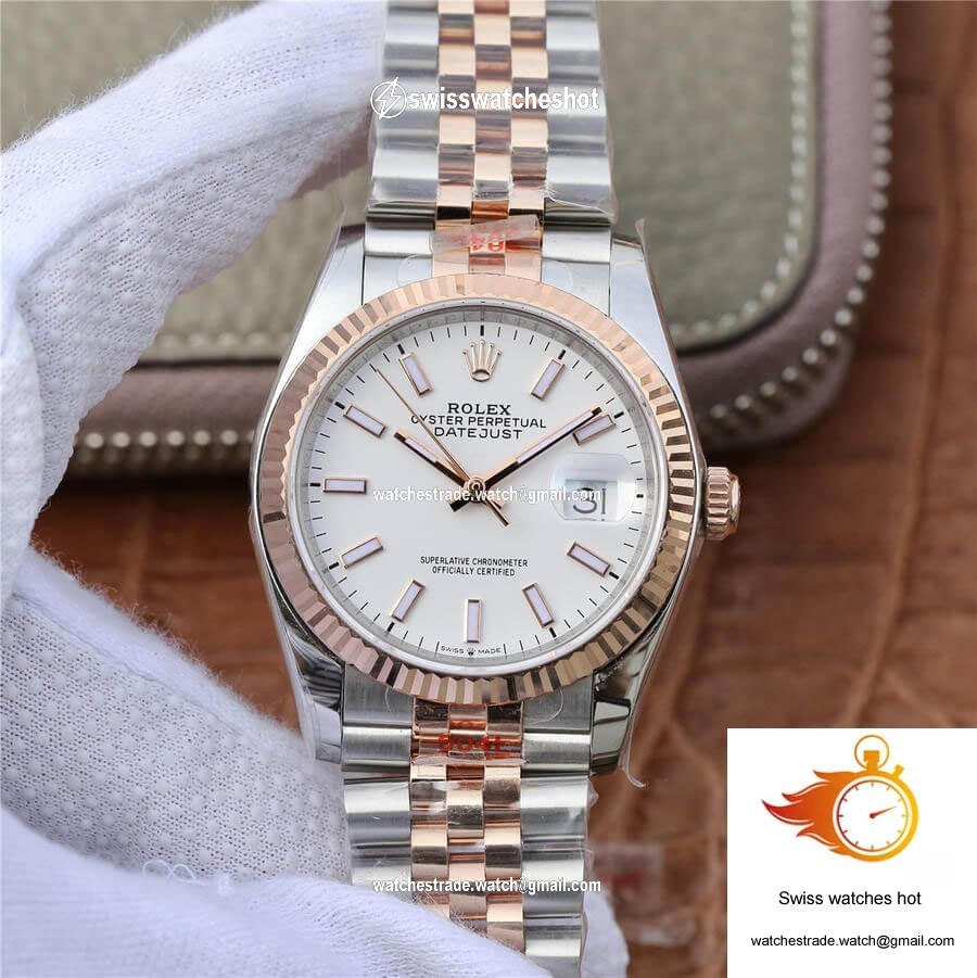 Rolex Datejust M126231-0017 36MM GM Factory Rose Gold 1