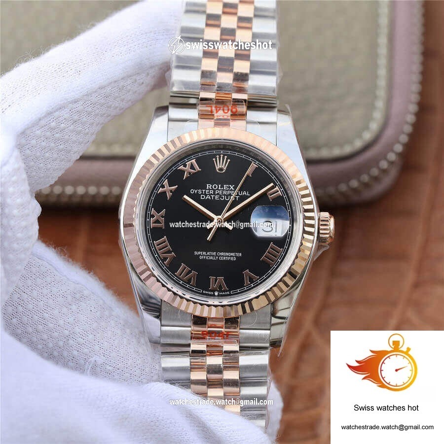 Rolex Datejust 116231 36MM GM Factory Rose Gold 1