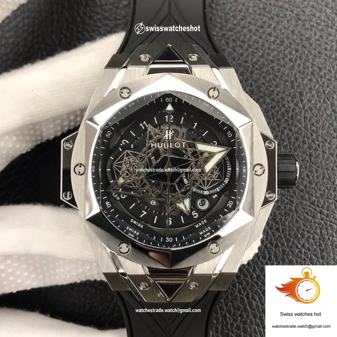 Hublot Big Bang Sang Bleu II 418.NX.1107.RX.MXM19 HB Factory Titanium Case 1