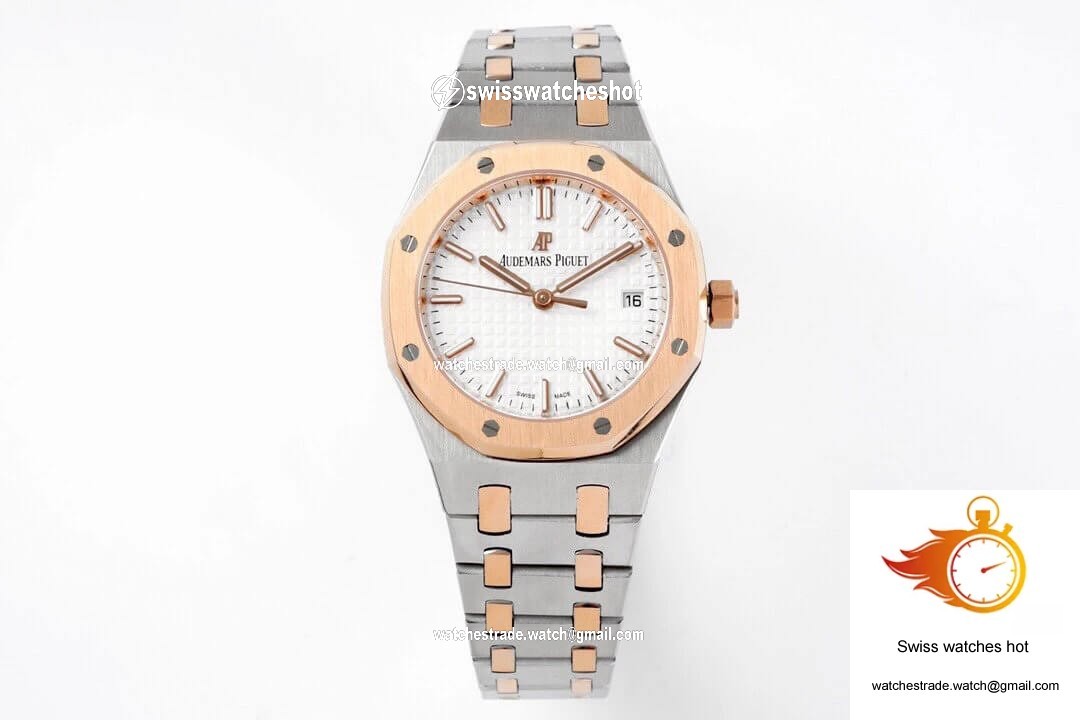 Audemars Piguet Royal Oak 77350SR.OO.1261SR.01 8F Factory Silver Dial 1