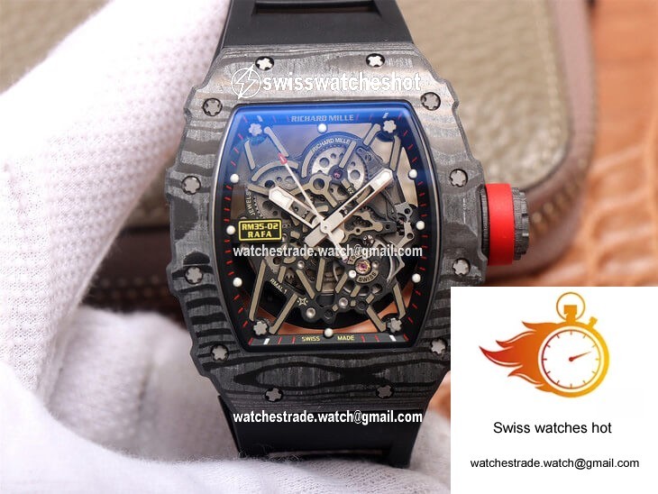 Richard Mille RM35-02 ZF Factory Carbon Fiber Case 1