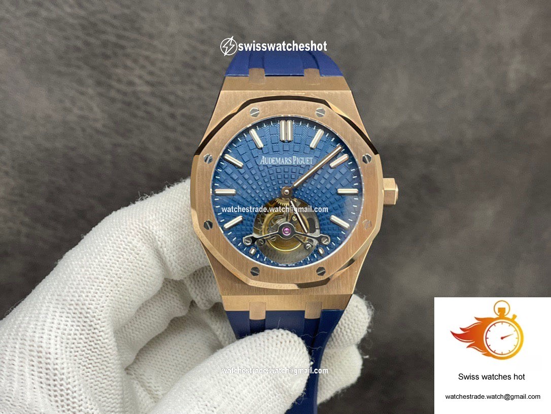 Audemars Piguet Royal Oak Tourbillon R8 Factory Rubber Strap 1