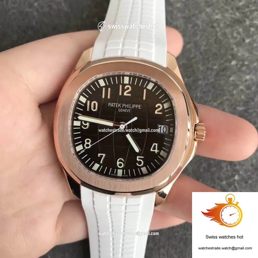 Patek Philippe Aquanaut 5168G ZF Factory Rose Gold 1