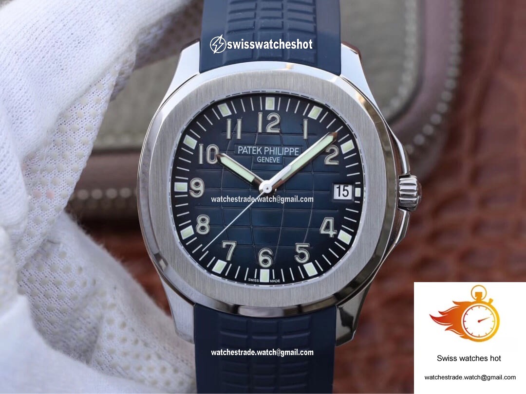 Patek Philippe Aquanaut 5168G-001 ZF Factory Blue Dial 1
