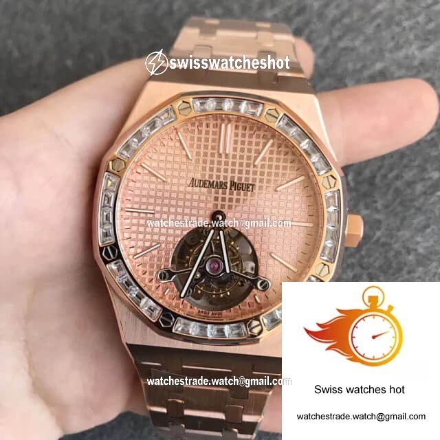 Audemars Piguet Royal Oak Tourbillon Extra Thin 26514OR.ZZ.1220OR.01 R8 Factory Diamond Bezel 1