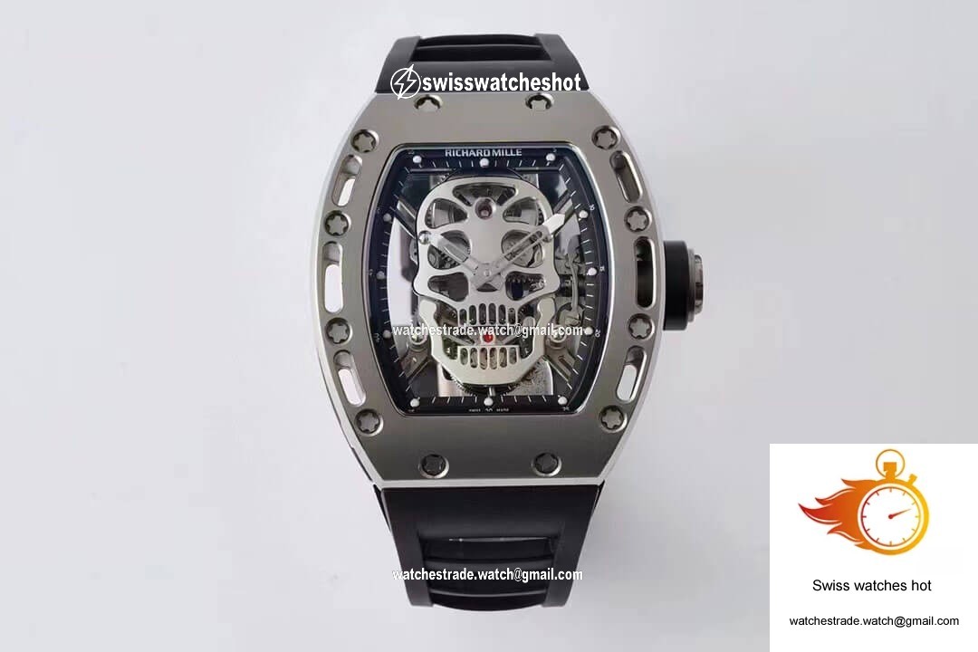 Richard Mille RM052 Tourbillon EUR Factory Titanium Skull Dial 1