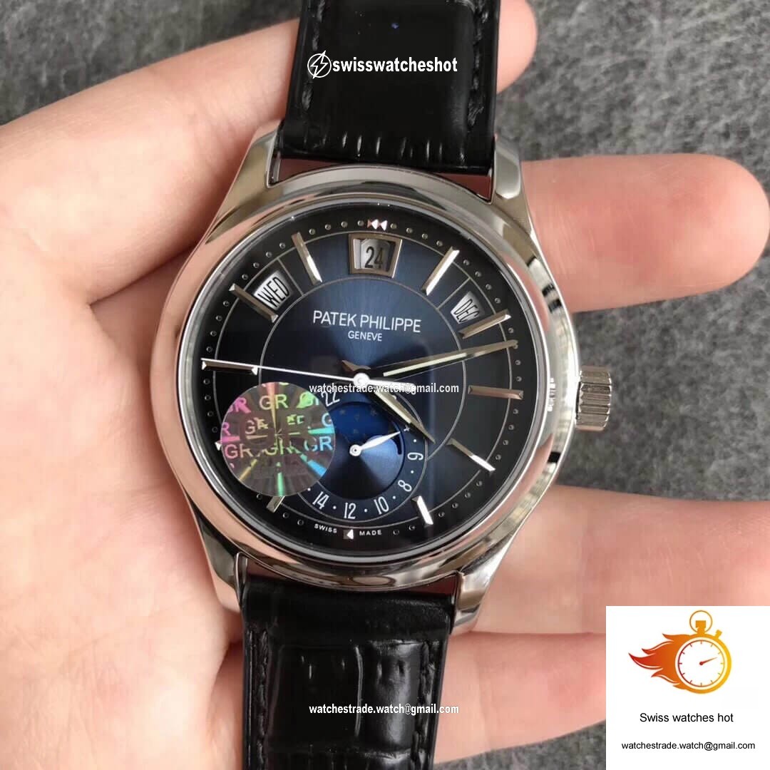 Patek Philippe Complications 5205G-013 GR Factory Stainless Steel Blue Dial 1