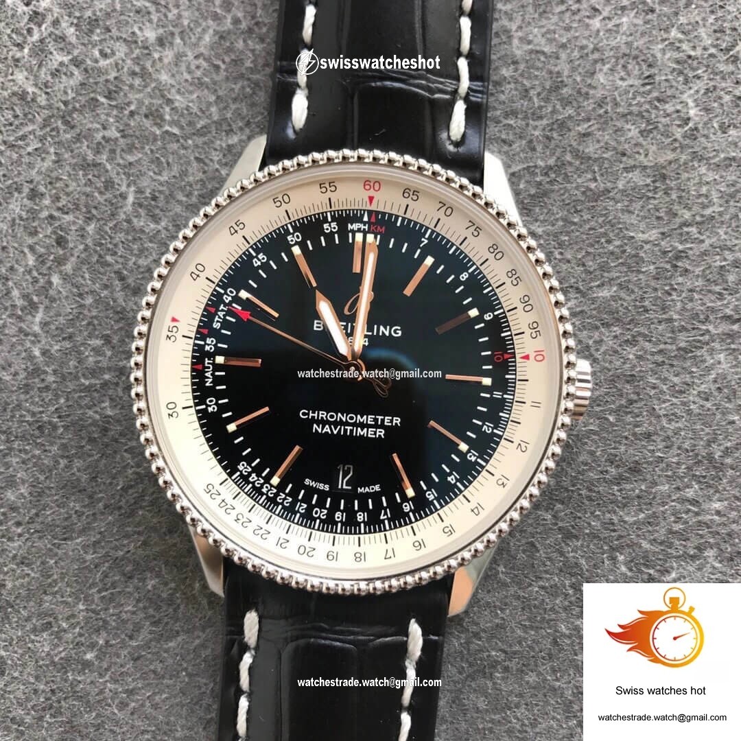 Breitling Navitimer 1 A17326211B1P1 V7 Factory Black Dial 1