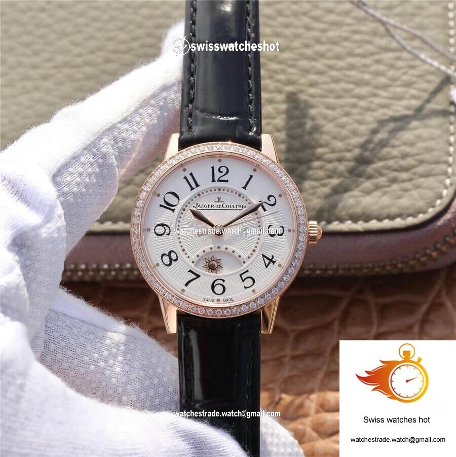 Jaeger LeCoultre Rendez Vous 3442430 ZF Factory Rose Gold Silver Dial 1