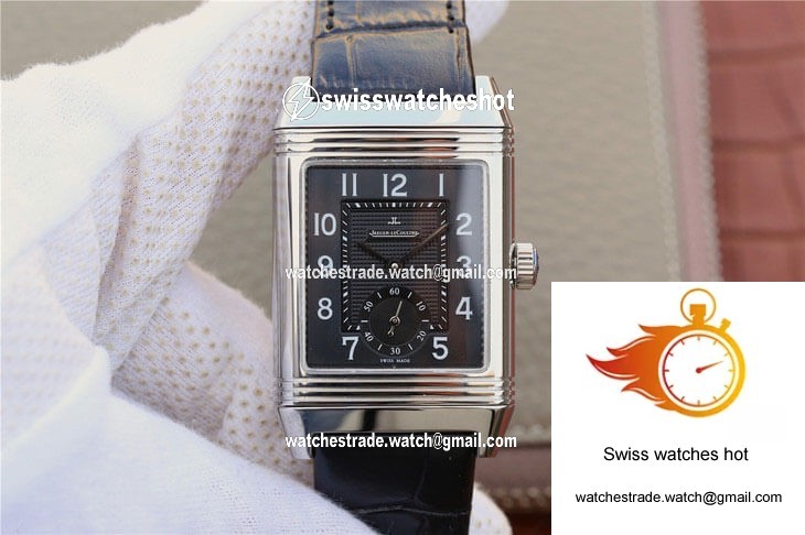 Jaeger-LeCoultre Reverso Q3738470 Stainless Steel Black Dial 1