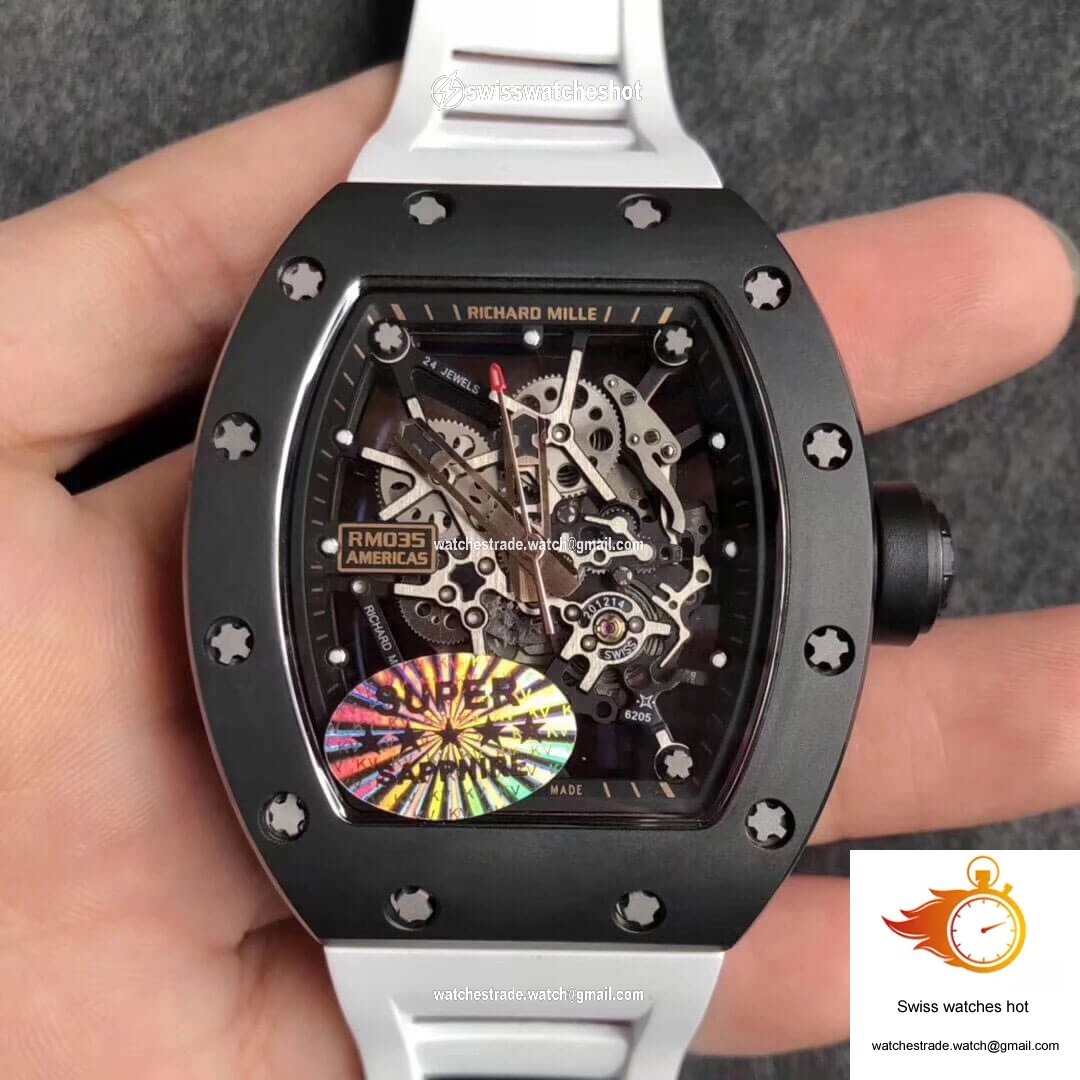 Richard Mille RM035 Americas KV Factory Black Ceramic 1